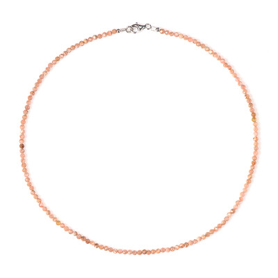 Collana in argento con Rodocrosite