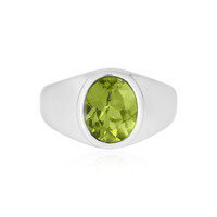 Anello in argento con Peridoto