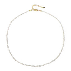 Collana in argento con Diamante Argentato