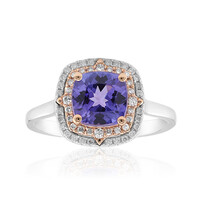 Anello in oro con Tanzanite AAA (CIRARI)