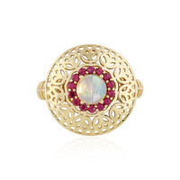 Anello in oro con Opale di Welo (Ornaments by de Melo)