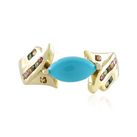 Anello in oro con Turchese Sleeping Beauty (de Melo)