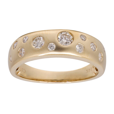 Anello in oro con Diamante I1 (H) (CIRARI)