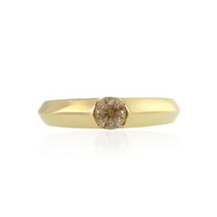 Anello in oro con Diamante Champagne d'Argyle SI2 (de Melo)
