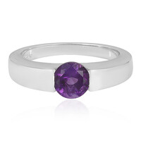 Anello in argento con Ametista