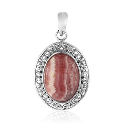 Ciondolo in argento con Rodocrosite (Art of Nature)