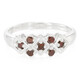 Anello placcato in platino con Diamante Fancy