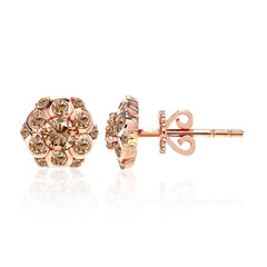 Orecchini in oro con Diamante Rose de France SI1 di Argyle