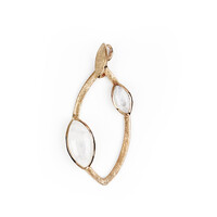 Ciondolo in argento con Labradorite Bianca