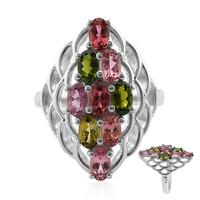 Anello in argento con Tormalina (Pallanova)