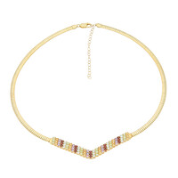 Collana in argento con Peridoto