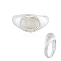 Anello in argento con Opale di Welo