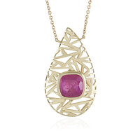 Collana in oro con Zaffiro Rosa (Ornaments by de Melo)