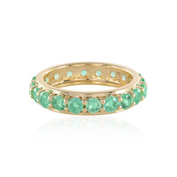 Anello in oro con Smeraldo Russo