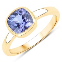 Anello in argento con Tanzanite