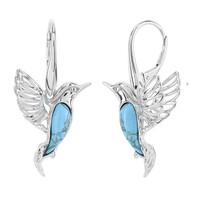 Orecchini in argento con Turchese
