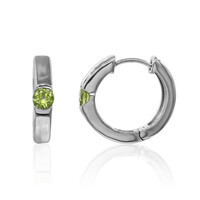 Orecchini in argento con Peridoto