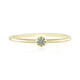 Anello in oro con Diamante blu cielo SI1