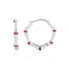 Orecchini in argento con Tormalina Rosa Nigeriana (de Melo)