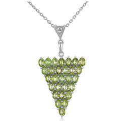 Collana in argento con Tormalina Paraíba