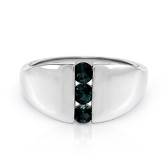 Anello in argento con Indicolite