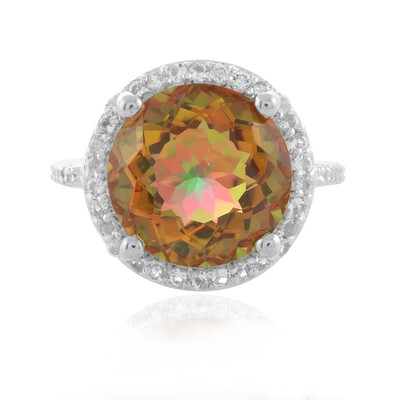 Anello in argento con Quarzo Tundra