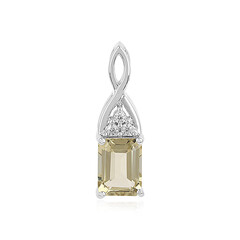 Ciondolo in argento con Quarzo Limone