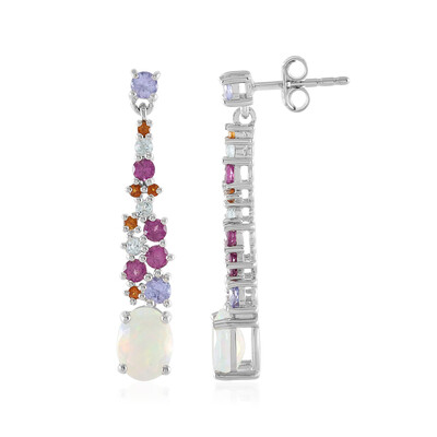 Orecchini in argento con Opale di Welo