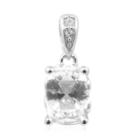 Ciondolo in argento con Danburite