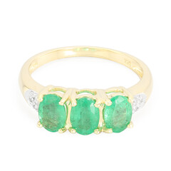 Anello in oro con Smeraldo Sao Francisco