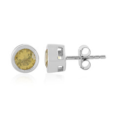 Orecchini in argento con Berillo Giallo