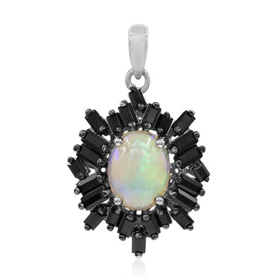 Ciondolo in argento con Opale di Welo
