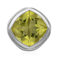 Ciondolo in argento con Quarzo Ouro Verde