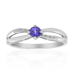 Anello in argento con Tanzanite