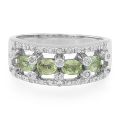 Anello in argento con Tormalina Paraíba