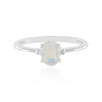 Anello in argento con Opale di Welo