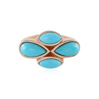 Anello in argento con Turchese Sleeping Beauty (KM by Juwelo)