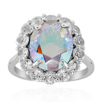 Anello in argento con Quarzo Moonlight