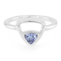 Anello in argento con Tanzanite
