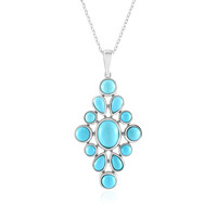 Ciondolo in argento con Turchese Sleeping Beauty