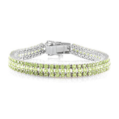 Bracciale in argento con Peridoto
