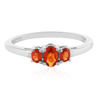 Anello in argento con Rubino Tramonto