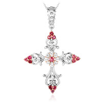 Collana in argento con Tormalina Rosa (Dallas Prince Designs)