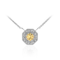 Collana in argento con Citrino