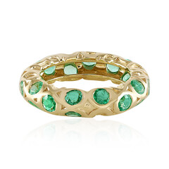 Anello in oro con Smeraldo Russo (de Melo)