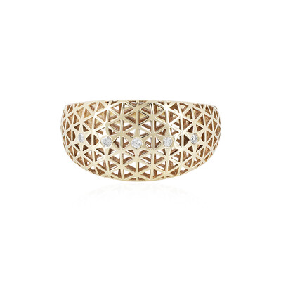 Anello in oro con Diamante I1 (I)  (Ornaments by de Melo)