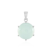 Ciondolo in argento con Calcedonio Acqua