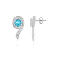 Orecchini in argento con Topazio Paraiba