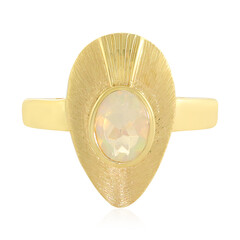 Anello in argento con Opale di Welo
