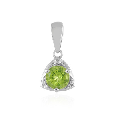 Ciondolo in argento con Peridoto